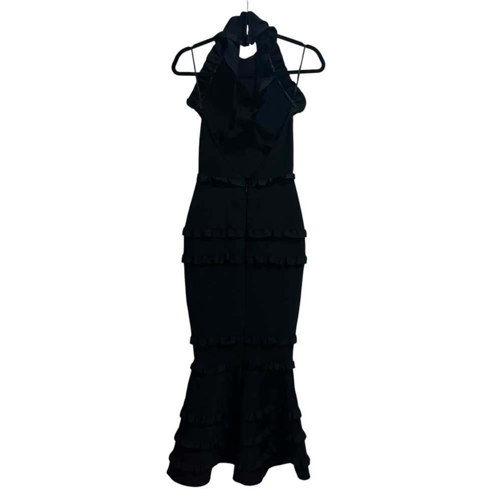 NEW NWT Elliatt Theatrical Gown In Black Ruffles - Picture 8 of 15